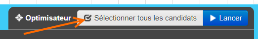 Optimisateur : sélectionner tous les candidats pour optimisation.